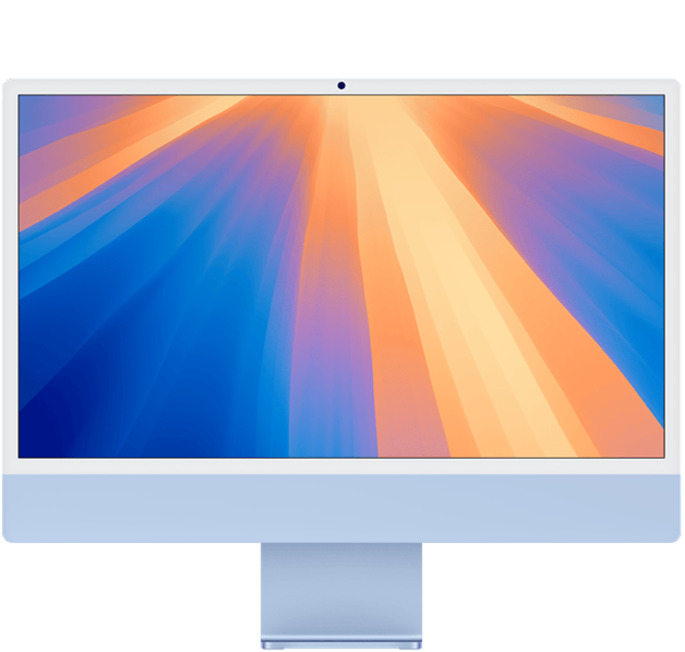 Bild eines Apple iMacs